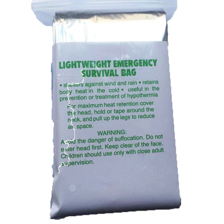 Disposable emergency sleeping bag - Security Equipment