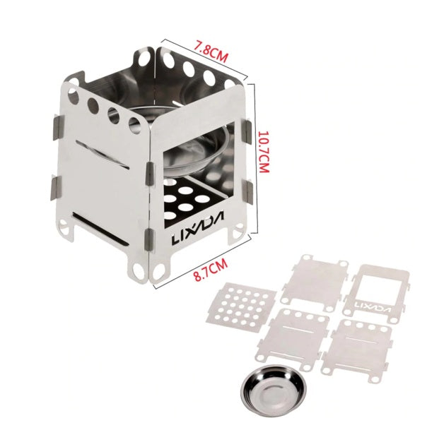 Portable Survival Wood Stove - Security Equipment