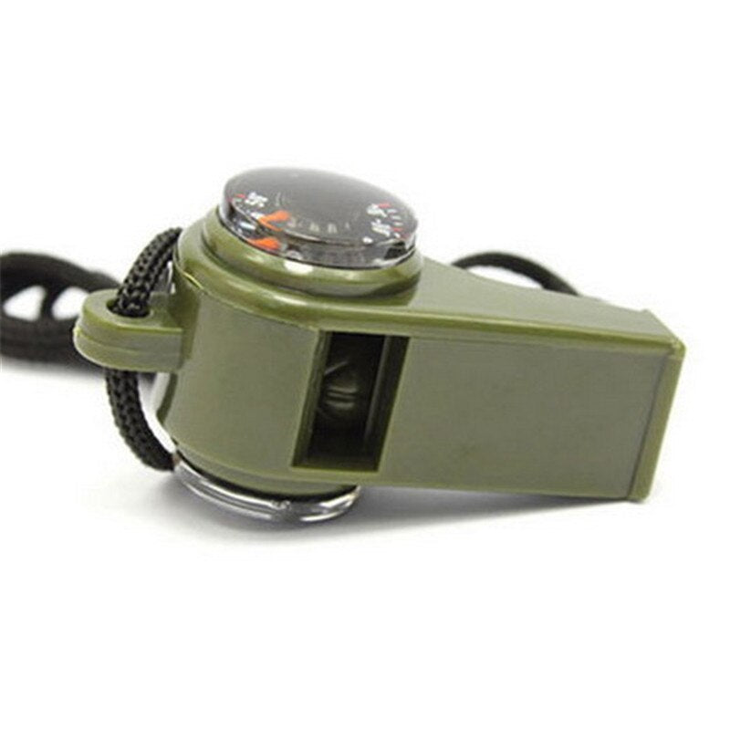 Three-in-one outdoor survival whistle - Security Equipment