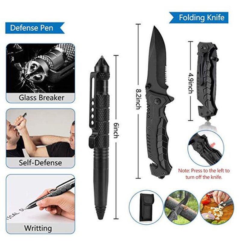 Outdoor Adventure Survival Bag Outdoor Emergency Survival Tool Bag - Security Equipment