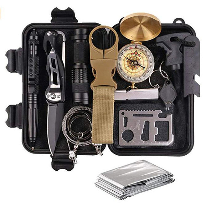 Outdoor Adventure Survival Bag Outdoor Emergency Survival Tool Bag - Security Equipment
