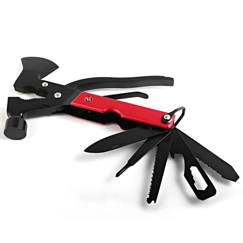 Multifunctional Tool Fire Axe Camping Lifesaving Hammer - Security Equipment