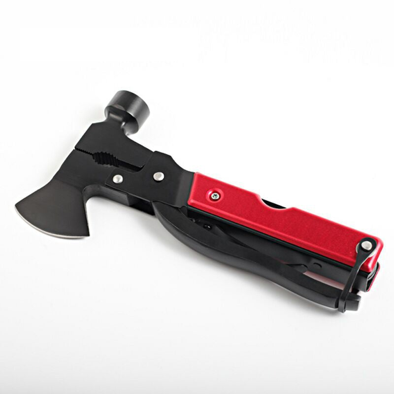 Multifunctional Tool Fire Axe Camping Lifesaving Hammer - Security Equipment
