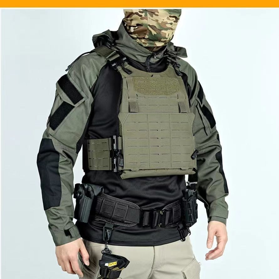 Men's Outdoor Loose Stretch Breathable Jacket - Security Equipment