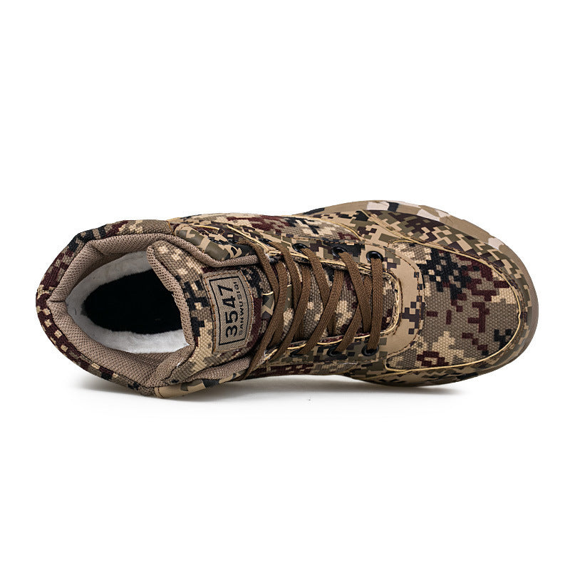 Canvas Army Cotton Shoes - Security Equipment