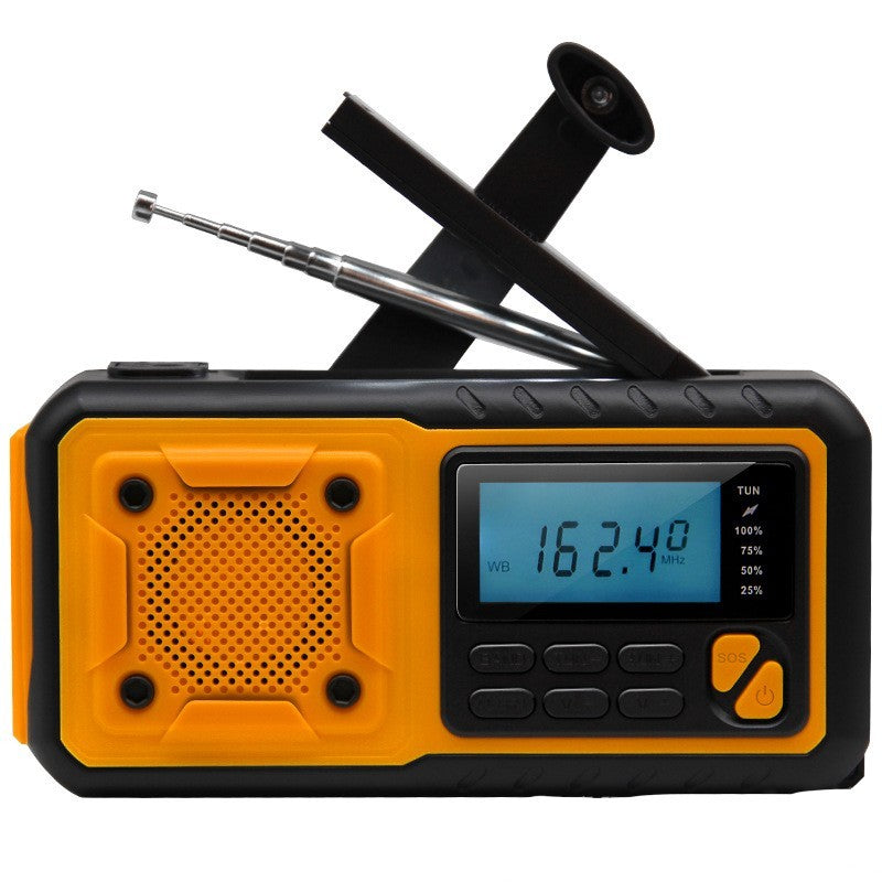 Solar Hand-powered Emergency Multifunctional Radio - Security Equipment
