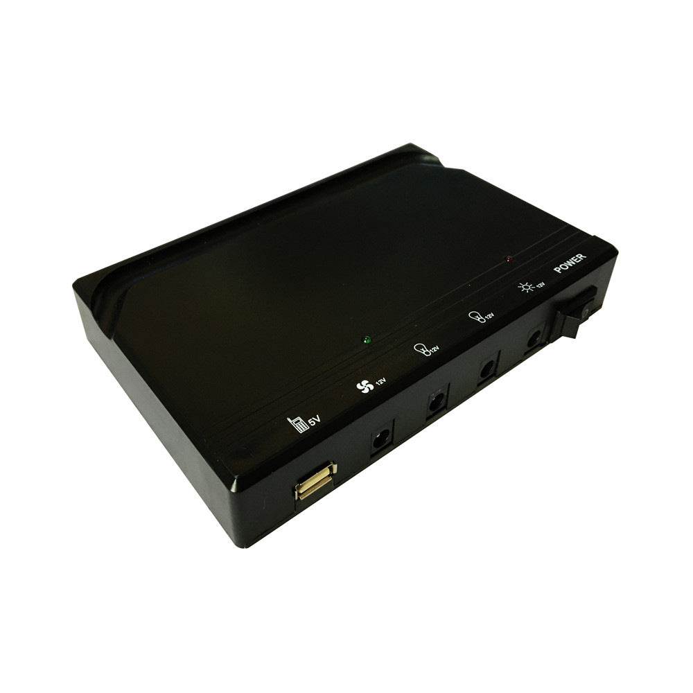 Portable Small Solar DC 8-inch Fan System - Security Equipment