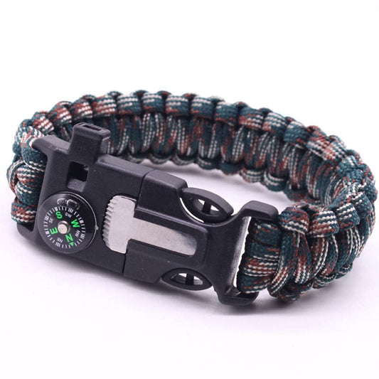 5 In 1 Tactical Movement Paracord Survival Bracelet - Security Equipment