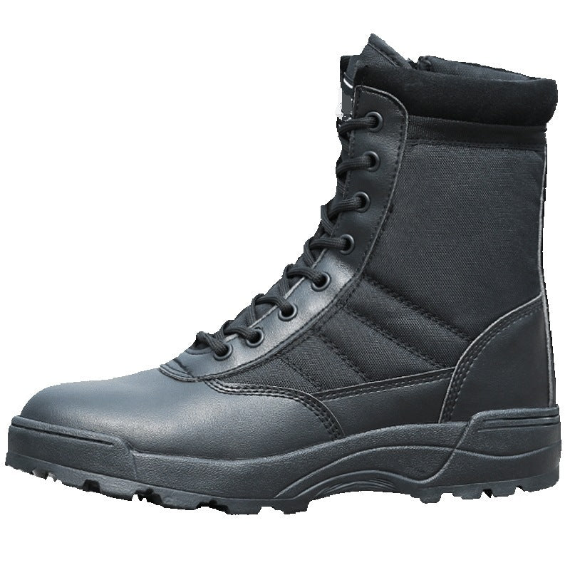 Desert combat boots, land combat boots, hiking shoes - Security Equipment