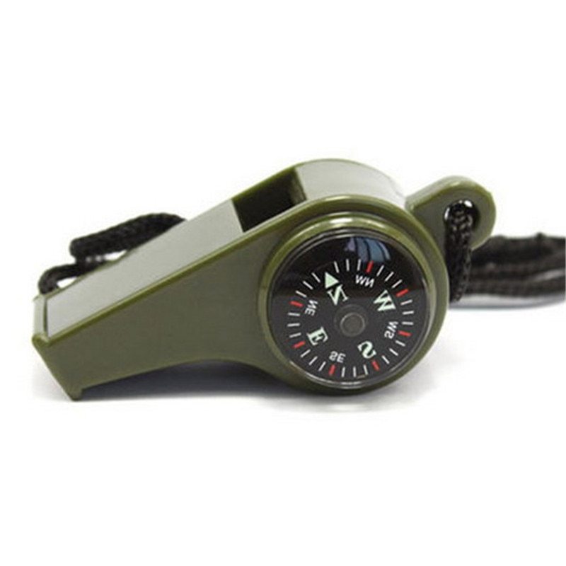 Three-in-one outdoor survival whistle - Security Equipment