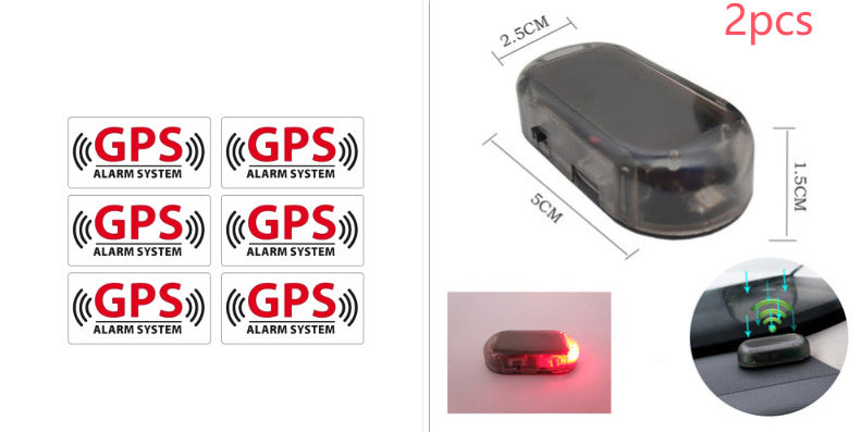 Solar simulation anti-theft warning light - Security Equipment