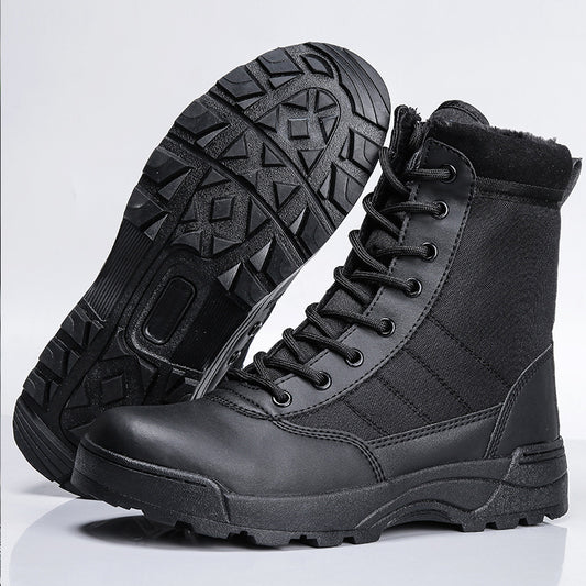 Desert combat boots, land combat boots, hiking shoes - Security Equipment