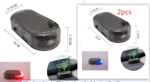 Solar simulation anti-theft warning light - Security Equipment