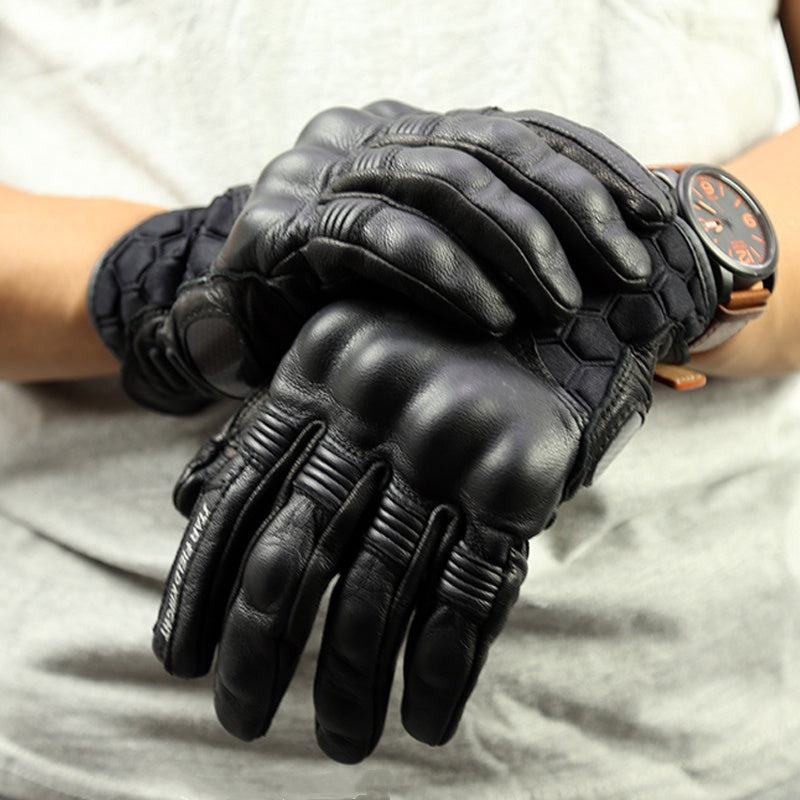 Security Leather Gloves - Security Equipment