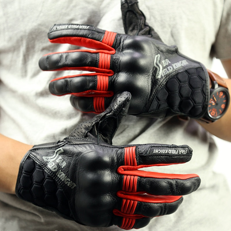 Security Leather Gloves - Security Equipment