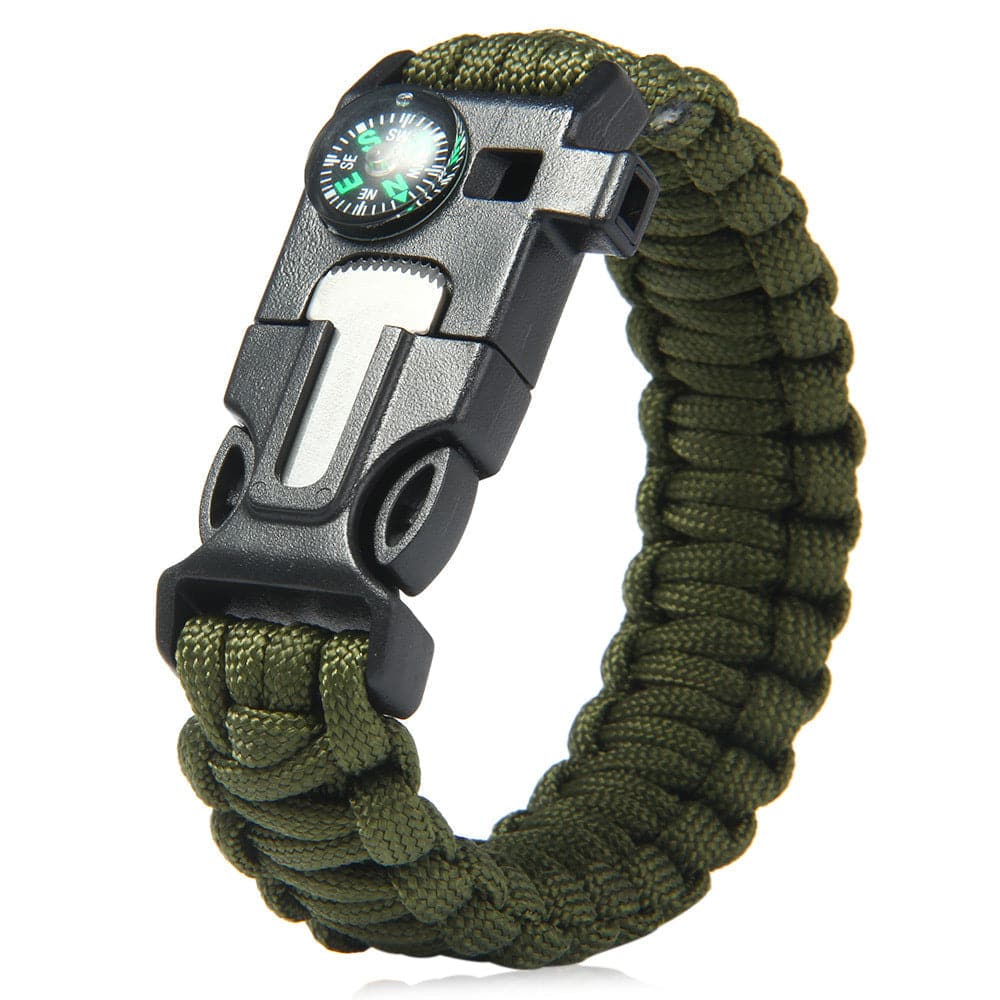5 In 1 Tactical Movement Paracord Survival Bracelet - Security Equipment