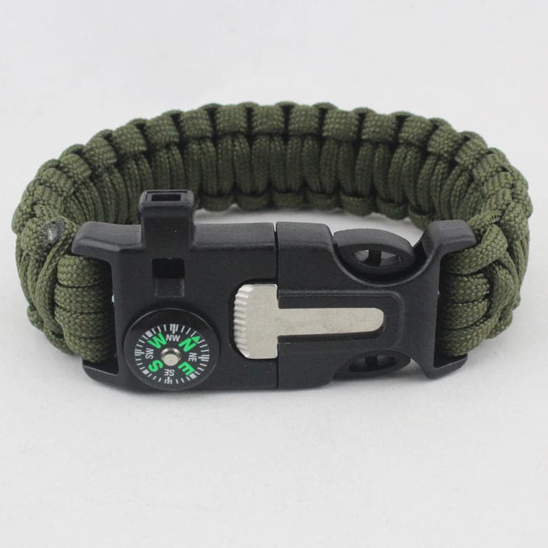 5 In 1 Tactical Movement Paracord Survival Bracelet - Security Equipment
