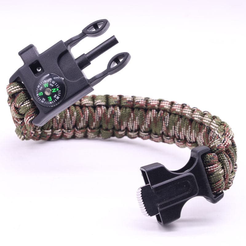 5 In 1 Tactical Movement Paracord Survival Bracelet - Security Equipment