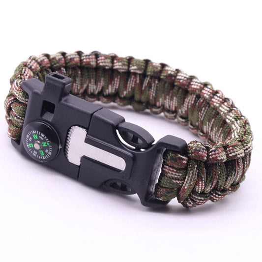 5 In 1 Tactical Movement Paracord Survival Bracelet - Security Equipment