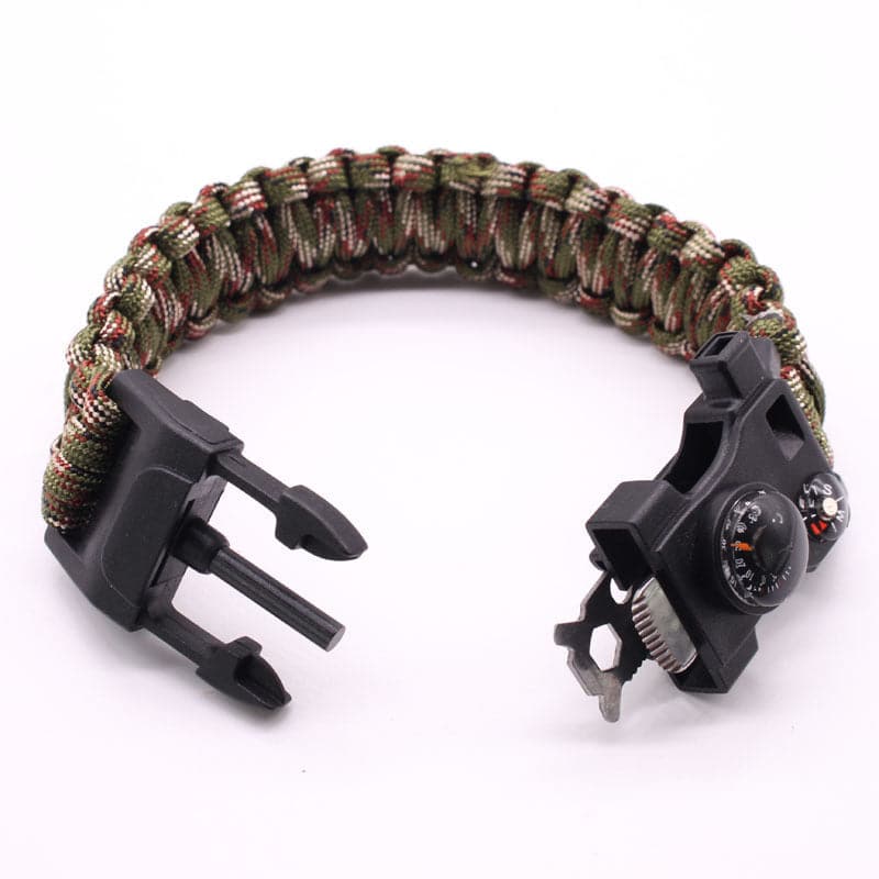 5 In 1 Tactical Movement Paracord Survival Bracelet - Security Equipment